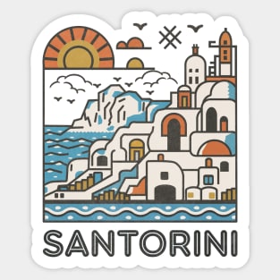 Santorini Essence Sticker